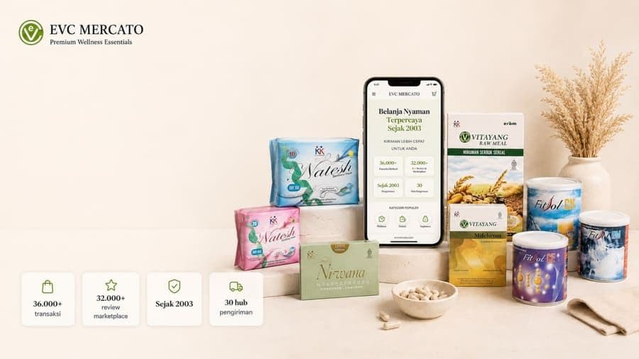 EVC Mercato β Produk Pilihan Kesehatan & Wellness