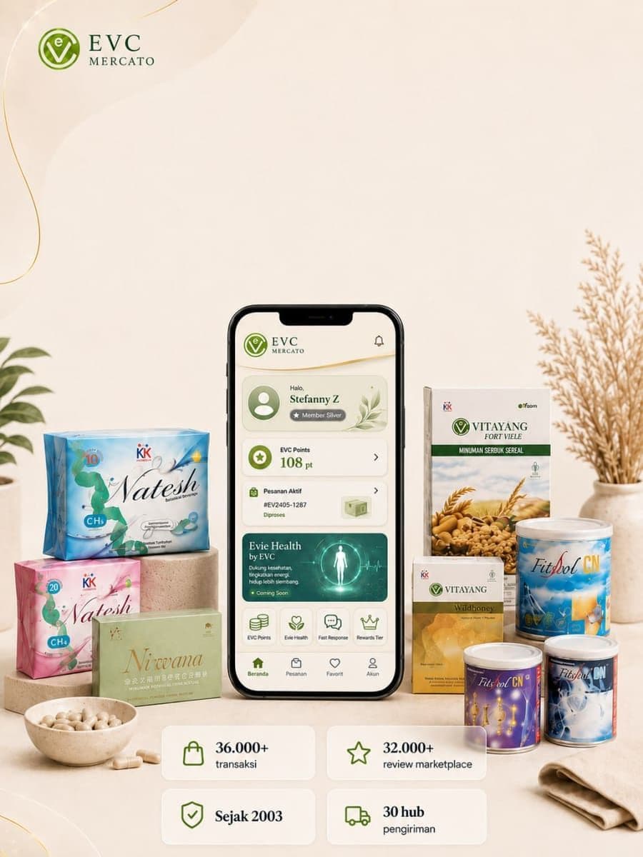 EVC Mercato β Produk Pilihan Kesehatan & Wellness