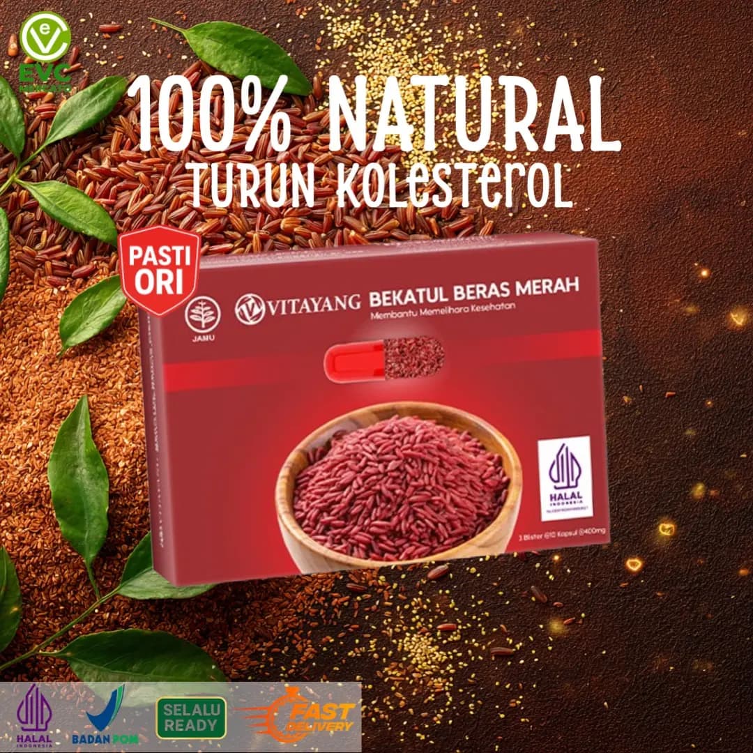 Vitayang Bekatul Beras Merah - gambar 1