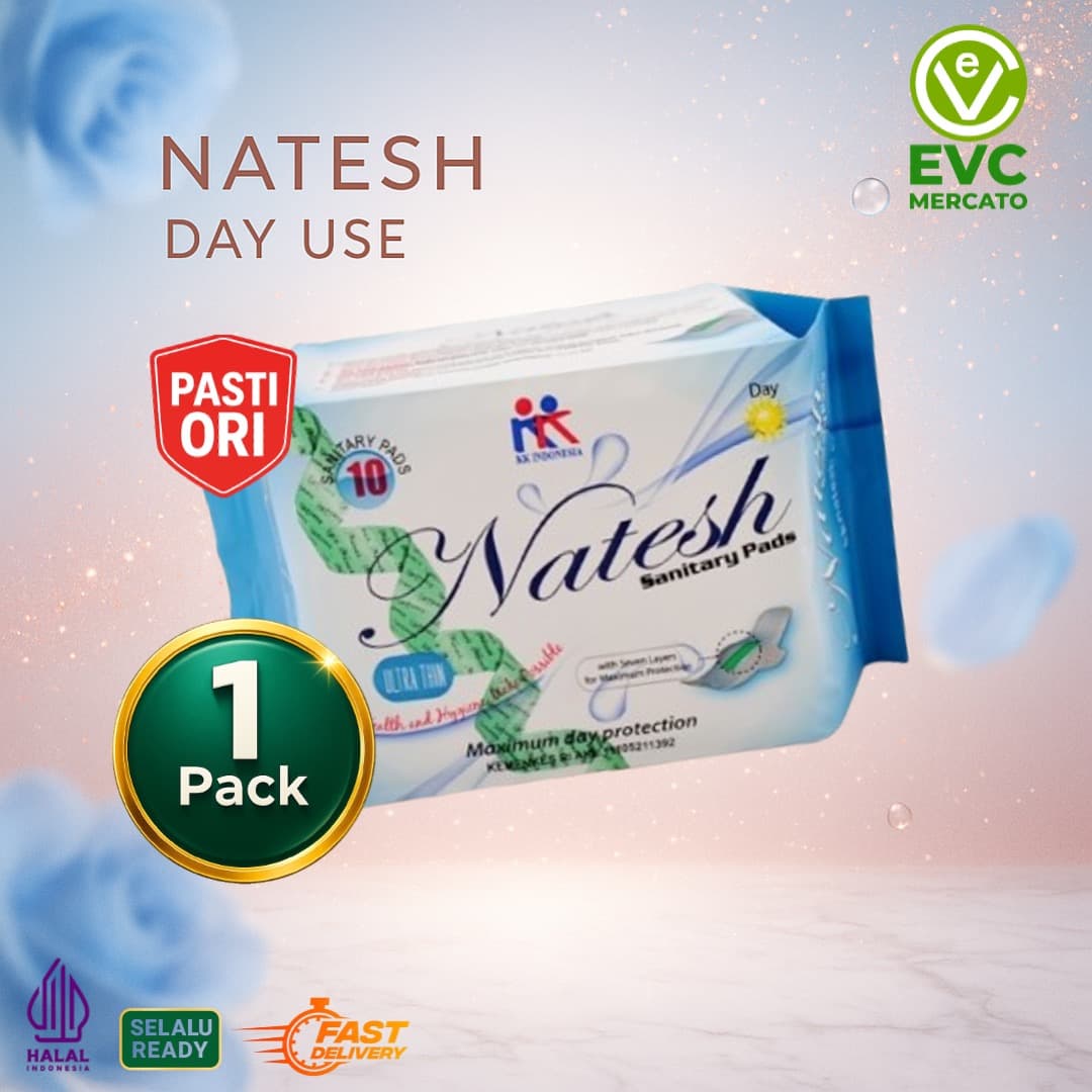 Natesh Day Pembalut Siang 24cm - gambar 1