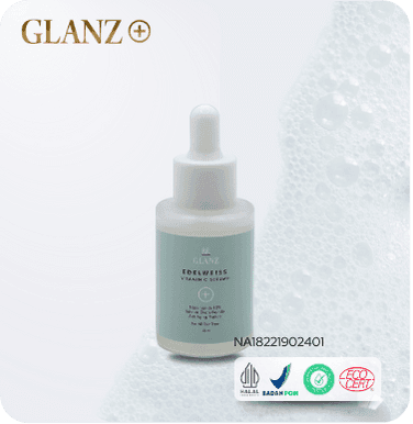 Glanz Edelweiss Vit C Serum - gambar 1
